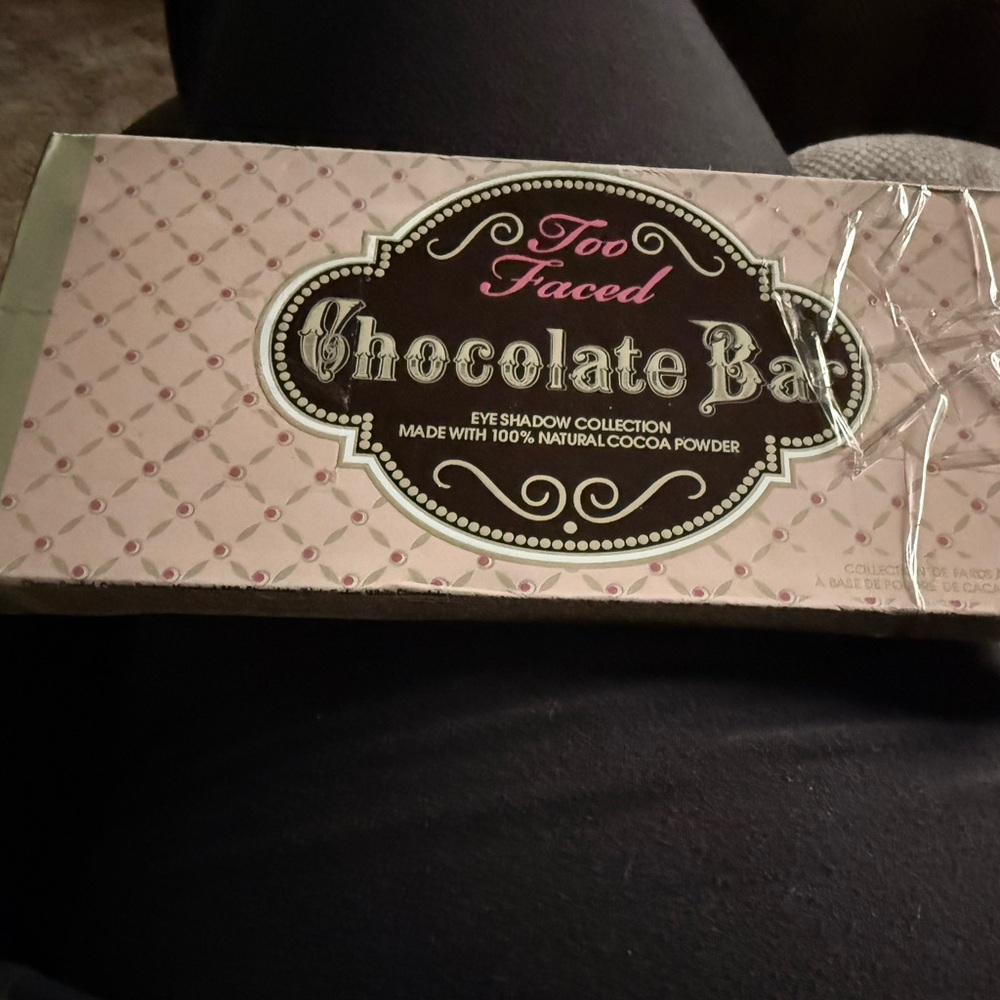 Too Faced Chocolate Bar Palette with Rich Browns and Creams